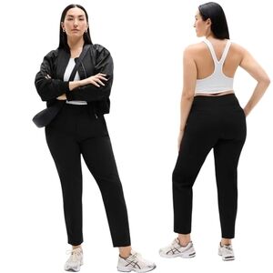 Athleta Endless High Rise Black Ankle Pants